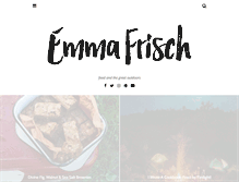 Tablet Screenshot of emmafrisch.com